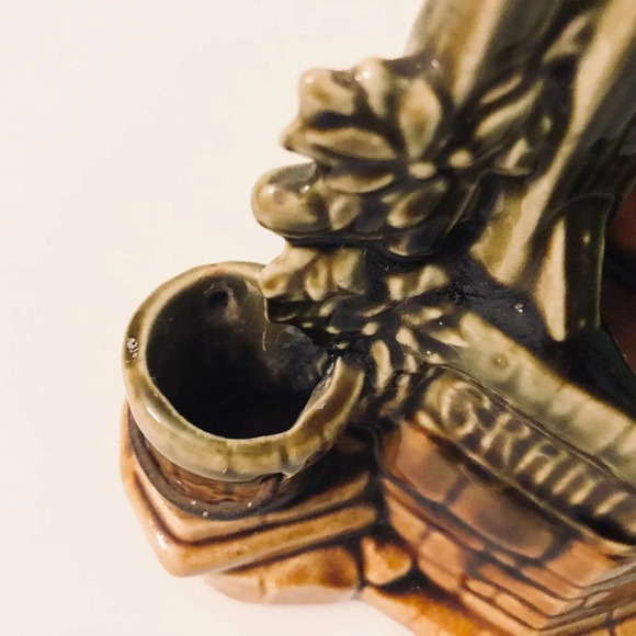 Vintage Mccoy Art Pottery Wishing Well  Planter USA - Picture 13 of 16